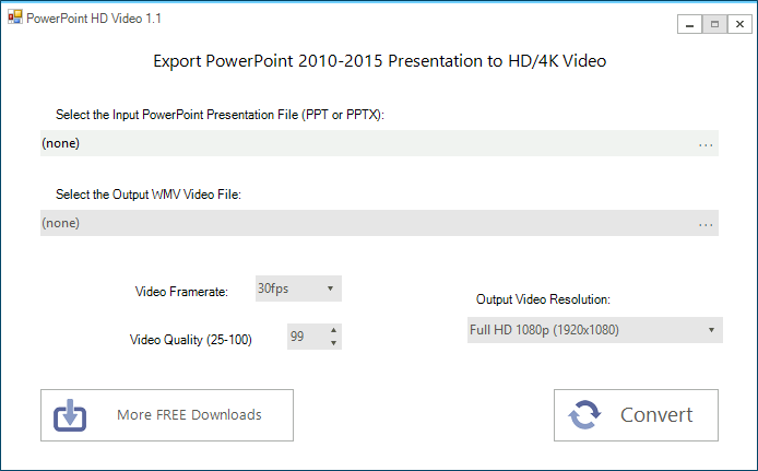 PowerPoint HD Video screenshot
